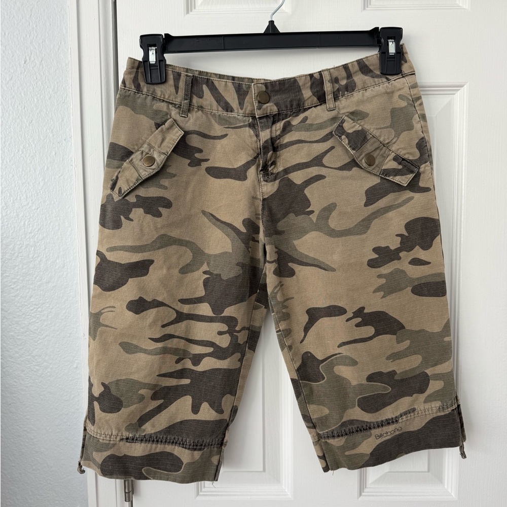 Billabong Tan Camouflage Shorts